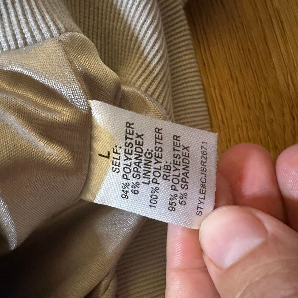 Sophie Rue shimmer zip up jacket large - Picture 5 of 7